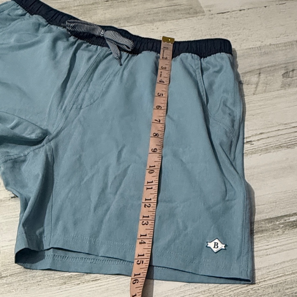BURLEBO Light Blue Men's Shorts - Picture 11 of 11